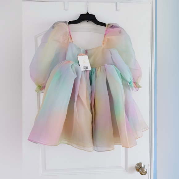 NWT Selkie puff dress. Size S - Picture 3 of 16